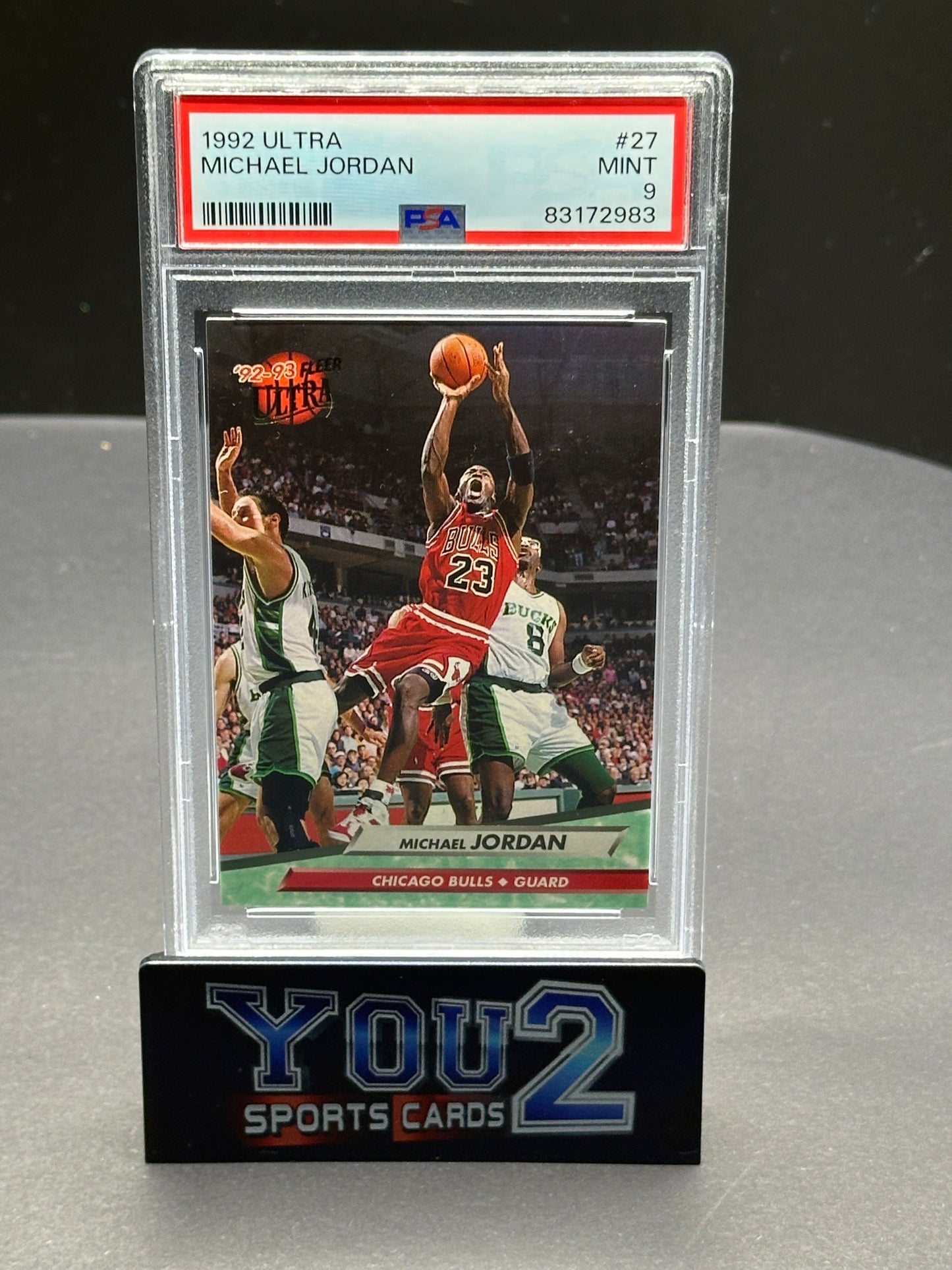 1992 Ultra Michael Jordan Psa9