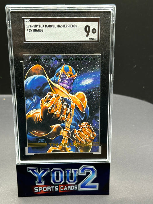 1993 Skybox Marvel Masterpieces #35 Thanos