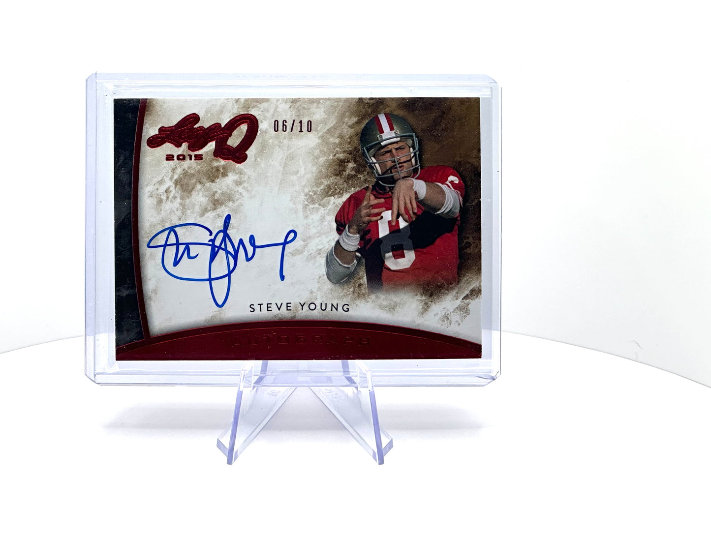 2015 Leaf Q Steve Young 6/10