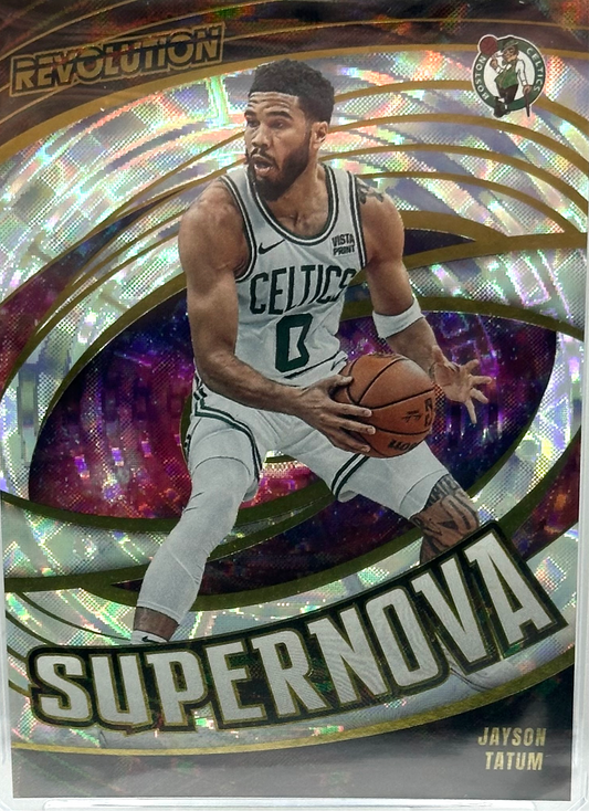 2023 Jayson Tatum Revolution Supernova Fractal Prizm