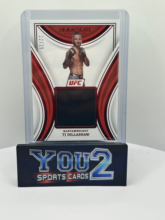 Immaculate Collection -TJ Dillashaw 22/25